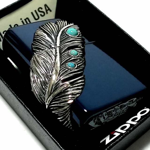 Zippo ライター ジッポ ビッグフェザーメタル イオンブルー かっこいい 青 大型3面メタル ターコイズ おしゃれ メンズ ギフト プレゼントの通販はau Pay マーケット Zippo ライター タバコケース 喫煙具のハヤミ Au Pay マーケット店