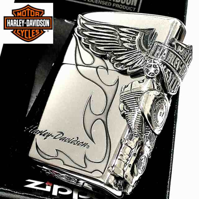 Zippo ライター ハーレーダビッドソン ジッポ シルバー燻し 大型3面メタル 彫刻 かっこいい 日本限定モデル おしゃれ ウィングの通販はau Pay マーケット Zippo ライター タバコケース 喫煙具のハヤミ Au Pay マーケット店