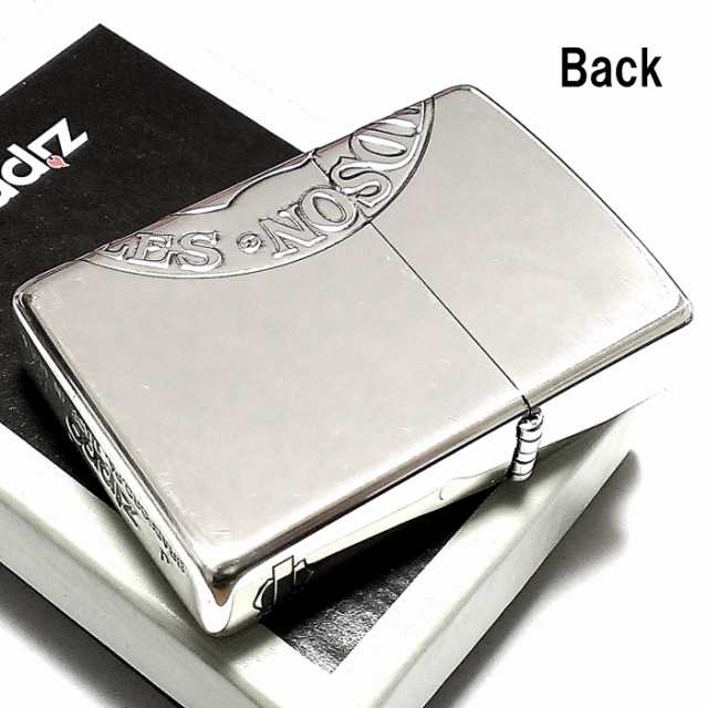 ZIPPO ライター ハーレーダビッドソン ジッポ スカル3面彫刻 シルバー