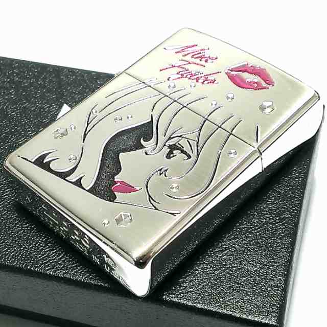 ZIPPO ルパン三世 ジッポライター 不二子 アフターシャワー シルバーサテン