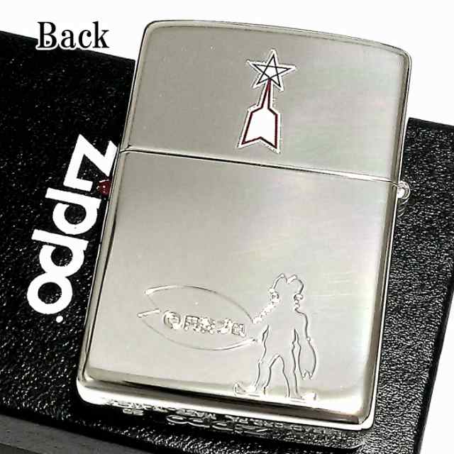 ZIPPO ライター ウルトラマン ジッポ レッド＆シルバー 裏面バルタン