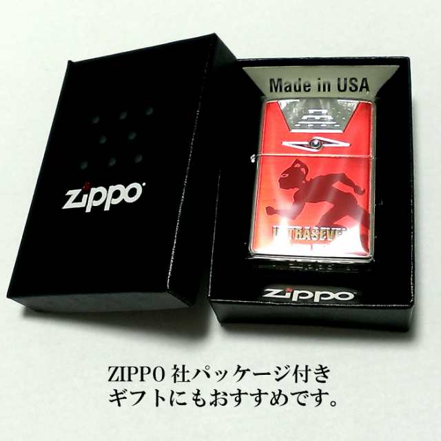 ZIPPO ライター ウルトラセブン ジッポ レッド＆シルバー 裏面