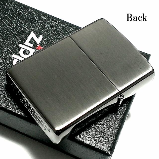 ZIPPO ムーンライトラヴァーズ (D) ブラックサテン 「キャット」