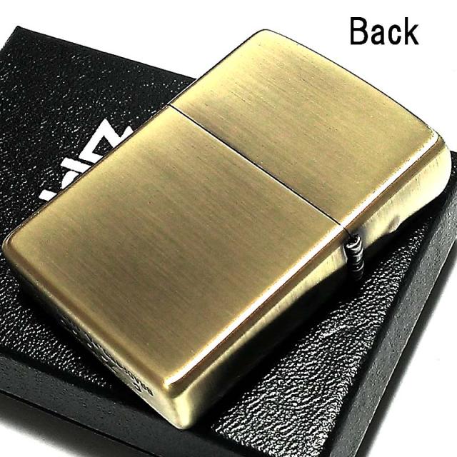 ZIPPO ライター レトロモチーフ ウィンディ ジッポ ブラス 真鍮古美 ジッポー かっこいい おしゃれ メンズ プレゼント ギフト_2