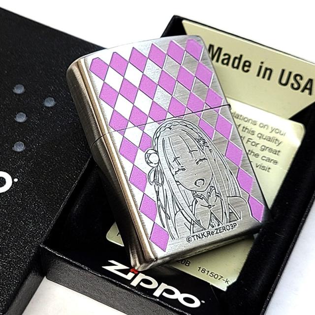 リゼロ　レミリア　美少女　オイルライター　zippo 風　BRZ1 リゼロ レミリア 美少女 オイルライター zippo 風 BRZ1 楽天市場】Re