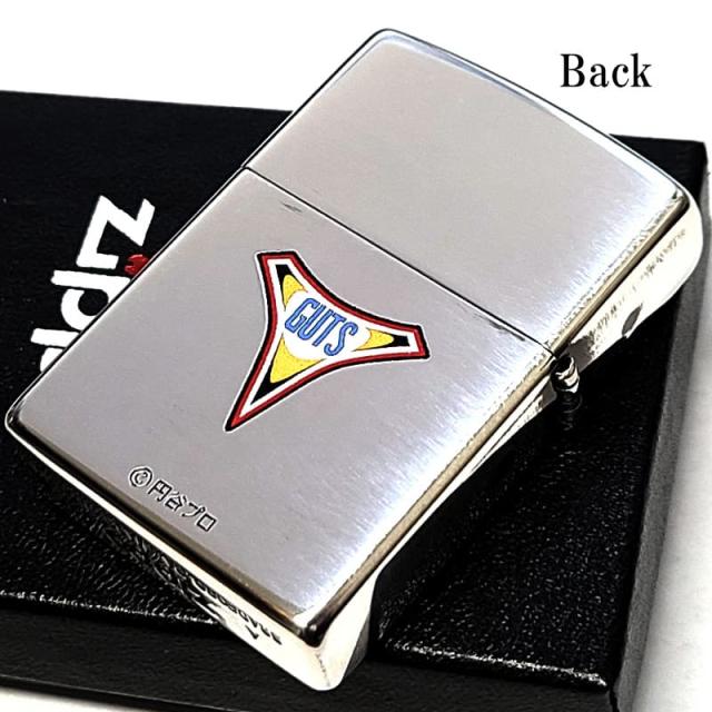 ZIPPO ライター ウルトラマン ティガ ジッポ アジア限定 両面加工 アニメ 円谷プロ 特撮 キャラクター シルバー GUTS ロゴ 銀燻し 彫刻 おしゃれ かっこいい メンズ ギフト プレゼント_2