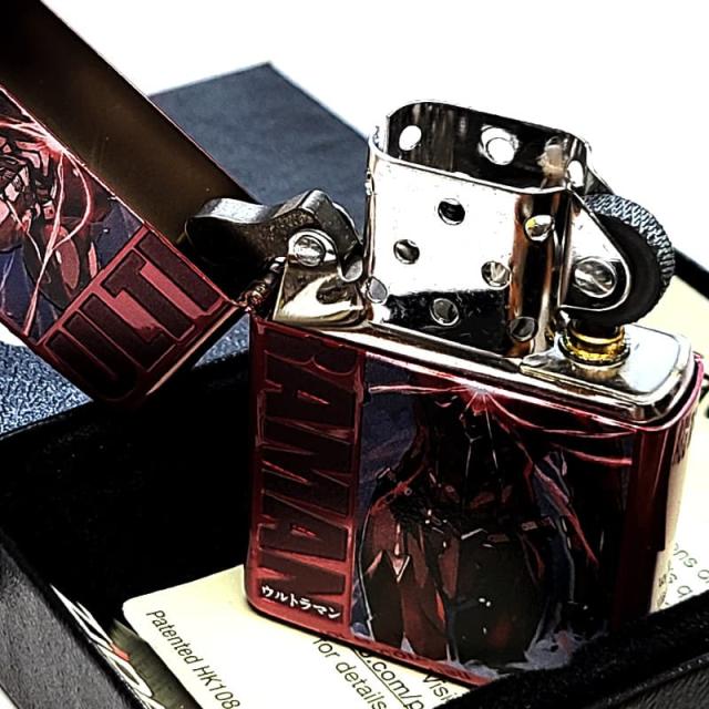 ZIPPO ライター 漫画版ウルトラマン リミッター解除状態 両面加工 アジア限定 ジッポ レッド 彫刻 円谷プロ かっこいい キャラクター 特撮 おしゃれ 赤 メンズ ギフト プレゼント_3