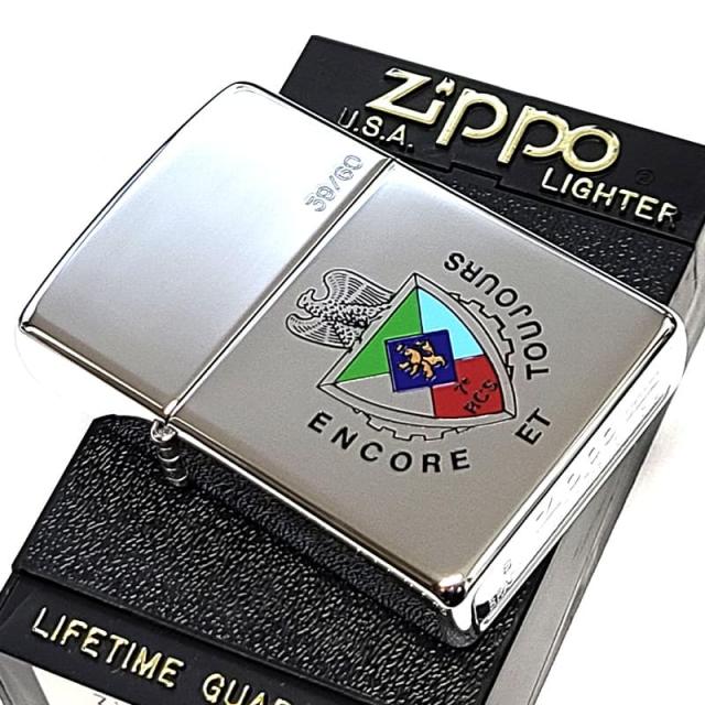 ZIPPOライター 1点物 1998年製 限定60個 フランス軍 シリアルNo.39 レア ジッポ ビンテージ おしゃれ 廃盤 珍しい ヴィンテージ 未使用品 かっこいい シルバー 絶版 メンズ ギフト プレゼント_5