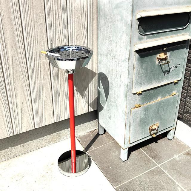 スタンド灰皿 マーキュリー インテリア MERCURY ロゴ おしゃれ