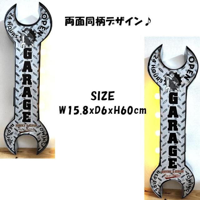 アメリカン クラシック LED Sign GARAGE 電飾看板 ガレージ 雑貨 ガレージグッズ おしゃれ 店舗 バー カフェ インテリア_1