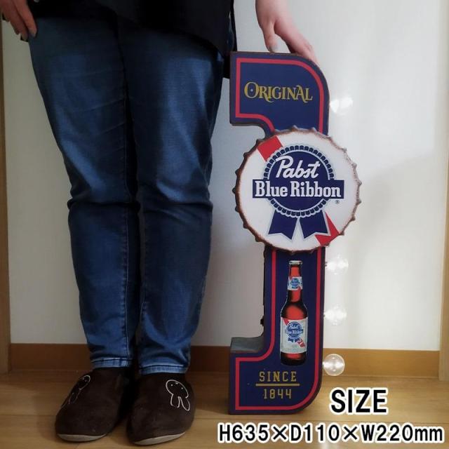 電飾看板 お酒 Pabst Blue Ribbon マーキーサインライト かっこいい アメリカン ラガービール PBR 壁飾り ガレージグッズ インテリア 雑貨 アンティーク 壁掛け バー 店舗 ディスプレイ カフェ_4