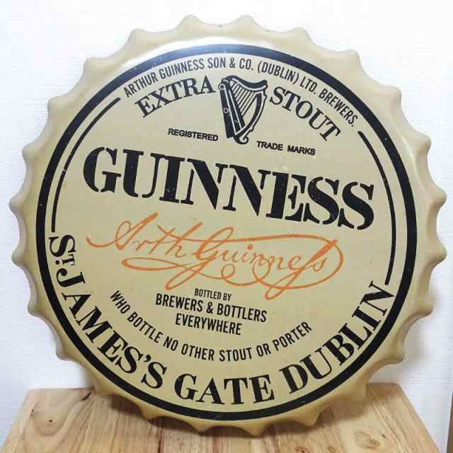 ブリキ看板 ボトルキャップ ギネス GUINESS アンティーク ロゴ 壁飾り アメリカン かっこいい 雑貨 インテリア おしゃれ 可愛い  バーの通販はau PAY マーケット - ZIPPO ライター タバコケース 喫煙具のハヤミ au PAY マーケット店 | au PAY  マーケット－通販サイト