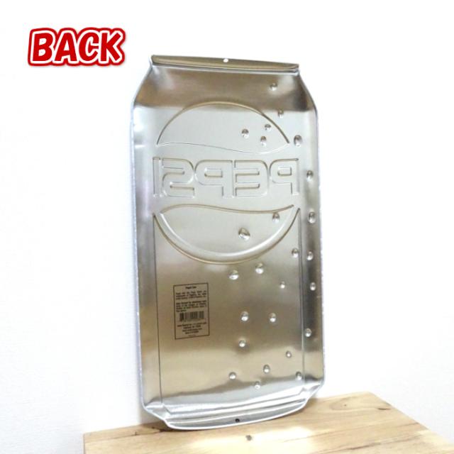 ブリキ看板 ペプシ アンティーク 珍しい 缶 ガレージ 赤 レッド