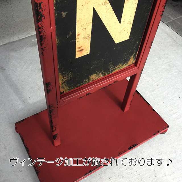 オープン 看板 店舗用 屋外 アンティーク プレート 大きい OPEN