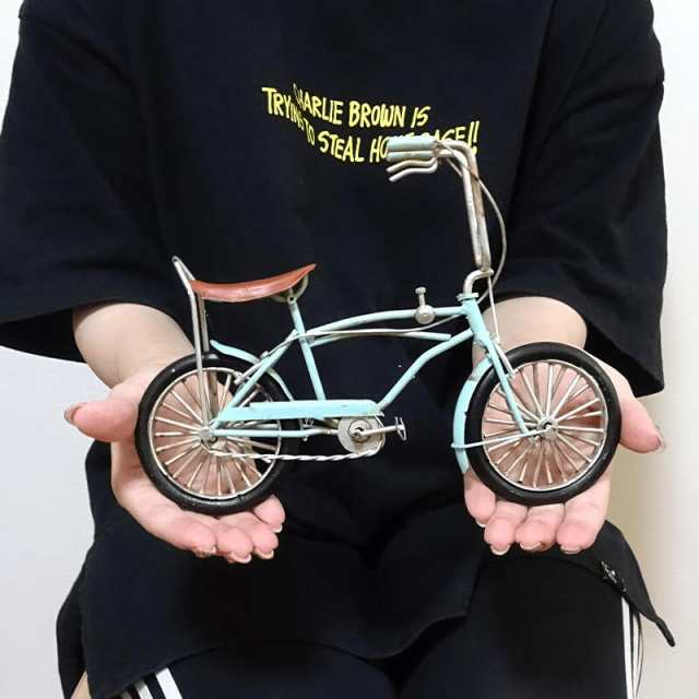 自転車 置物 かわいい オブジェ グッド オールド バイシクル2 ライト