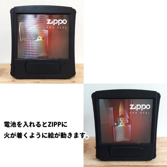 ZIPPO ライター 卓上サイン 動く 絶版 ジッポー社正規品 看板