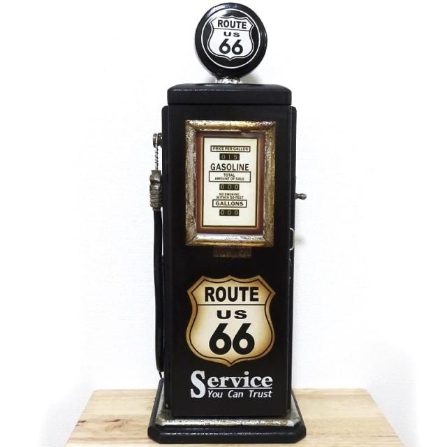 マルチキャビネット ガスポンプ ROUTE66 ルート66 ラック 棚 インテリア アメリカン 雑貨 収納 ホルダー カフェ おしゃれCDラック