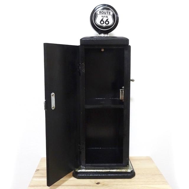 マルチキャビネット ガスポンプ ROUTE66 ルート66 ラック 棚 インテリア アメリカン 雑貨 収納 ホルダー カフェ おしゃれ