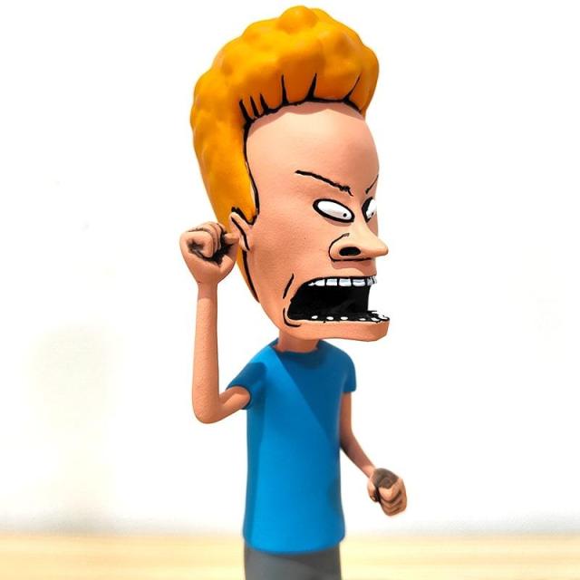 ビーバス＆バットヘッド フィギュア ビーバス アメリカン 雑貨 アニメ おもしろい キャラクター インテリア コレクション ディスプレイ 置物 かっこいい ギフト プレゼント