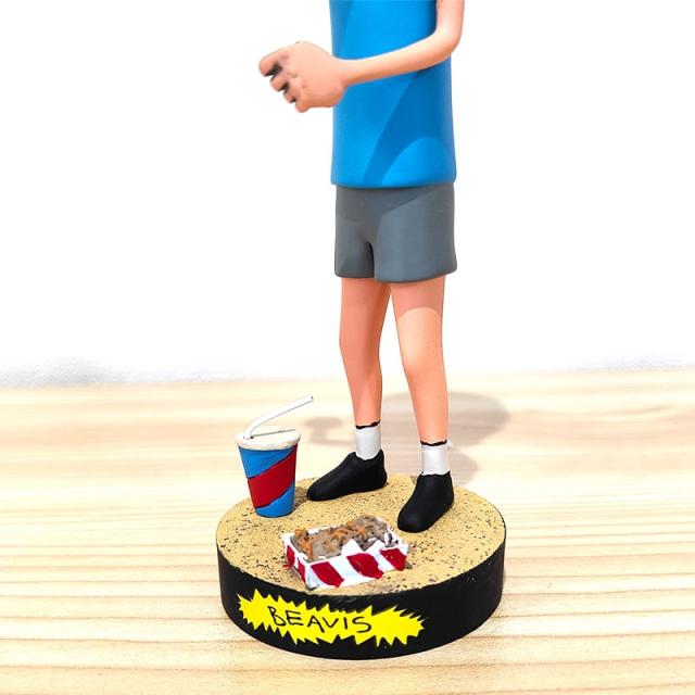ビーバス＆バットヘッド フィギュア ビーバス アメリカン 雑貨 アニメ おもしろい キャラクター インテリア コレクション ディスプレイ 置物 かっこいい ギフト プレゼント
