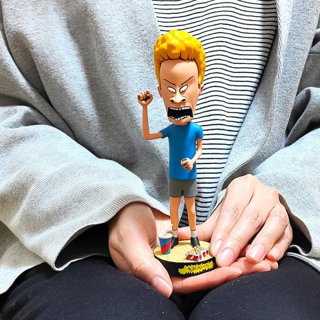 ビーバス＆バットヘッド フィギュア ビーバス アメリカン 雑貨 アニメ おもしろい キャラクター インテリア コレクション ディスプレイ 置物 かっこいい ギフト プレゼント
