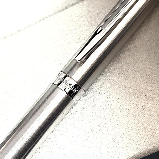 ウォーターマン ボールペン メトロポリタン ステンレススチールCT エッセンシャル シルバー かっこいい 高級 WATERMAN ブランド_2
