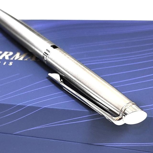 ウォーターマン ボールペン メトロポリタン ステンレススチールCT エッセンシャル シルバー かっこいい 高級 WATERMAN ブランド_5