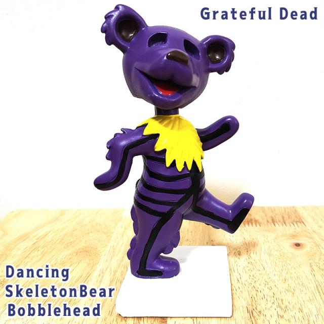 フィギュア ダンシングベア スケルトン Grateful Dead グレイトフルデッド 首振り人形 キャラクター クマ バブルヘッド 熊 の通販は 6,474円