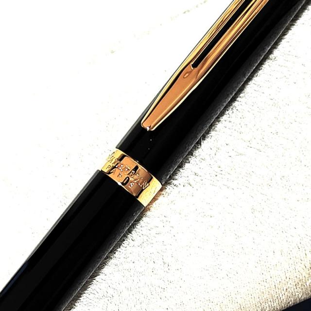 ボールペン ウォーターマン かっこいい メトロポリタン エッセンシャル ブラックGT 美しい 高級 WATERMAN ブランド おしゃれ 文房具_2