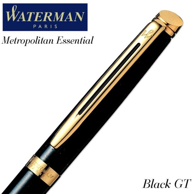 ボールペン ウォーターマン かっこいい メトロポリタン エッセンシャル ブラックGT 美しい 高級 WATERMAN ブランド おしゃれ 文房具_7