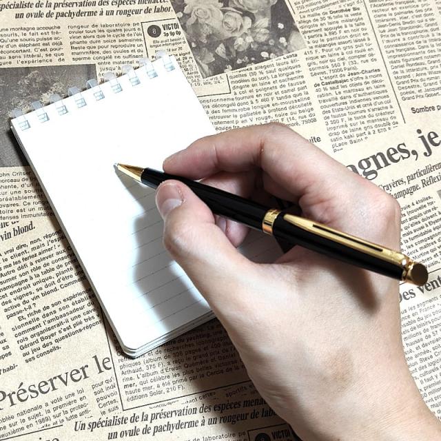 ボールペン ウォーターマン かっこいい メトロポリタン エッセンシャル ブラックGT 美しい 高級 WATERMAN ブランド おしゃれ 文房具_9