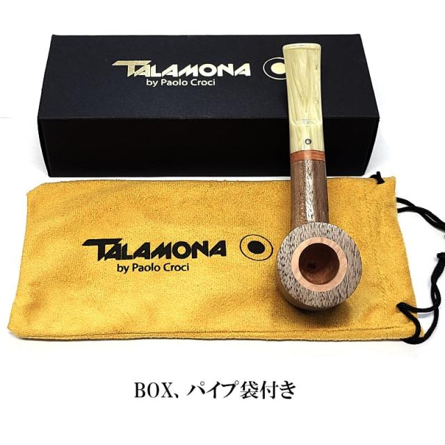 パイプ 本体 TALAMONA 一点物 ブライヤーインレイ アイボリー パイプ 本体 TALAMONA 一点物 ブライヤーインレイ アイボリー