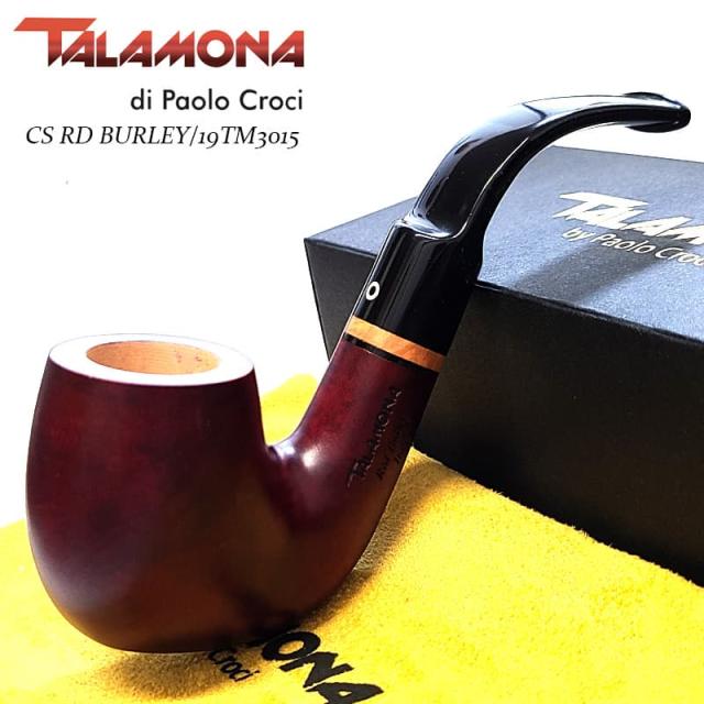 タラモナ パイプ 喫煙具 おしゃれ 本体 喫煙具 CS RD BURLEY 901 レッドバーレー ハンドメイド 天然木 スムース仕上げ 渋い TALAMONA 高級 イタリア かっこいい タバコ メンズ ギフト 15,400円