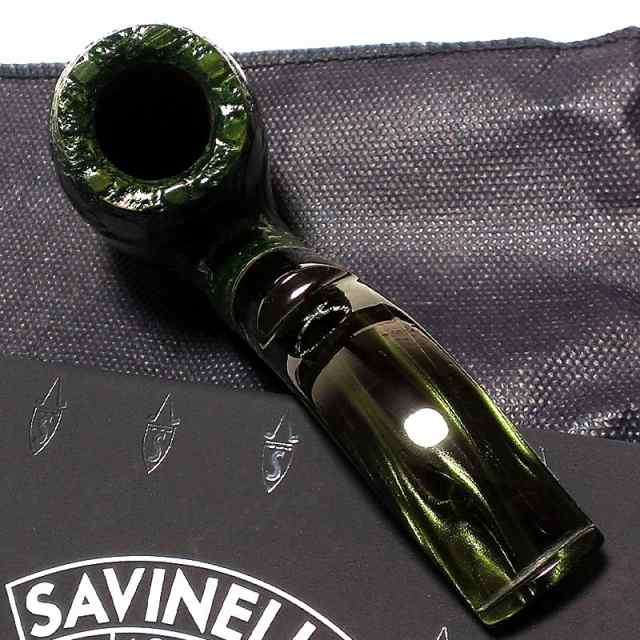 喫煙具 パイプ SAVINELLI イタリア製 クロコダイル グリーン サビネリ