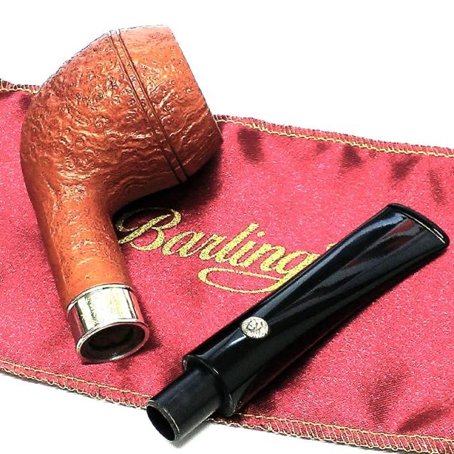 パイプ Barling 喫煙具 スターリングシルバー サンドブラスト