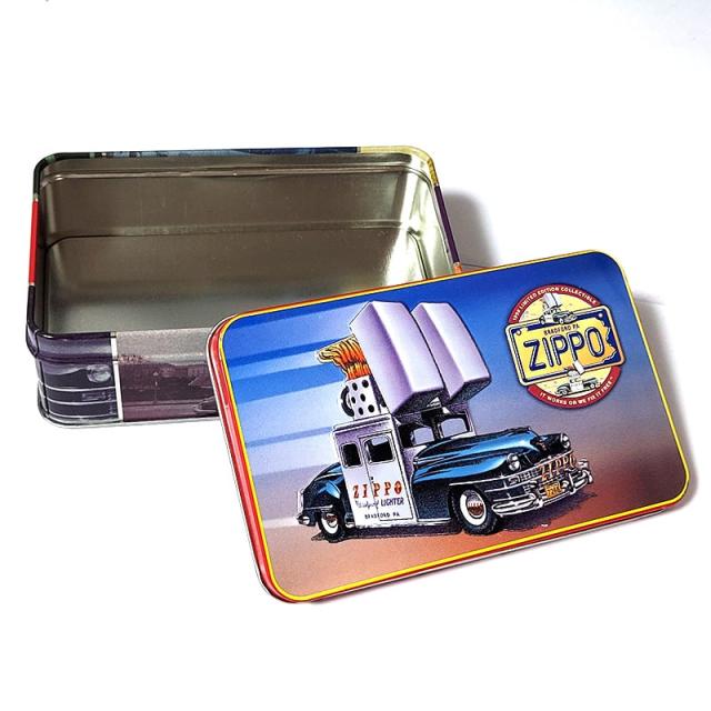 小物入れ レア ジッポカー ティン缶ケース ZIPPO社製 絶版品 