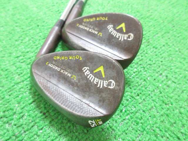 callaway MACK DADDY4 WGRIND 2本