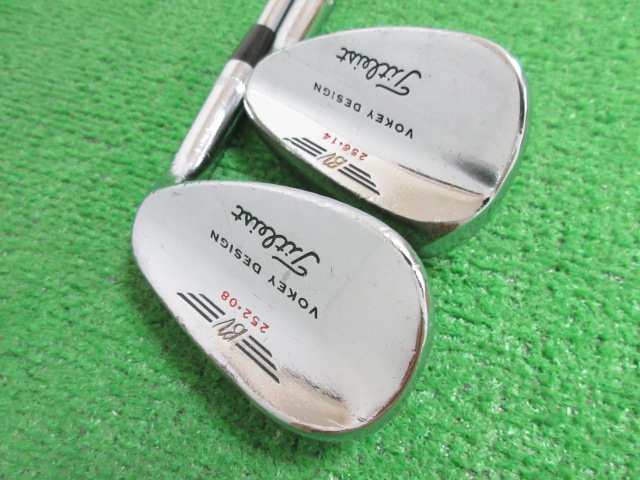 2本セット!!!◆◆ タイトリスト ボーケイ VOKEY 200 シリーズ ウェッジ 52度,56度 DG(S300/WEDGE) ◆◆252/256  200SERIES 2本組 CB19｜au PAY マーケット