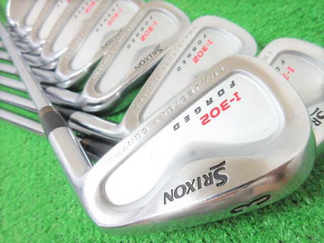 スリクソン SRIXON I-302 FORGED アイアンセット 9本 #3-Sw DG(S200)の