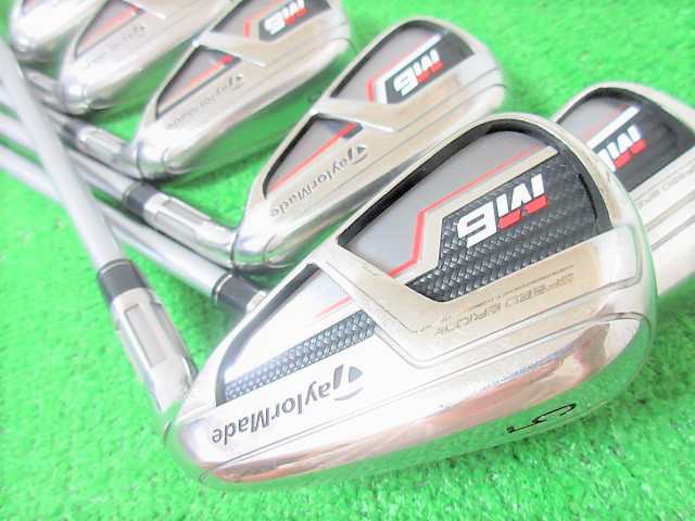 TaylorMade M6 アイアン   FUBUKI TM6  S