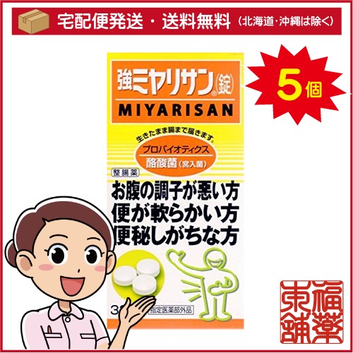 強ミヤリサン錠 330錠×5個 [宅配便・送料無料]