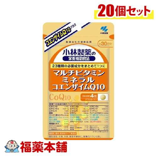 マルチビタミン ミネラル コエンザイムQ10（120粒）×20個 [宅配便・送料無料]