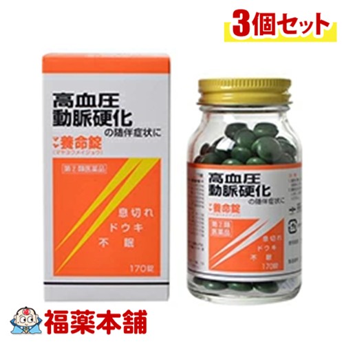 【第(2)類飲み薬】マヤ養命錠 170錠×3個 [宅配便・貨物輸送無料]