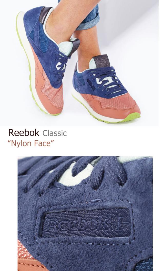 reebok classic nylon face