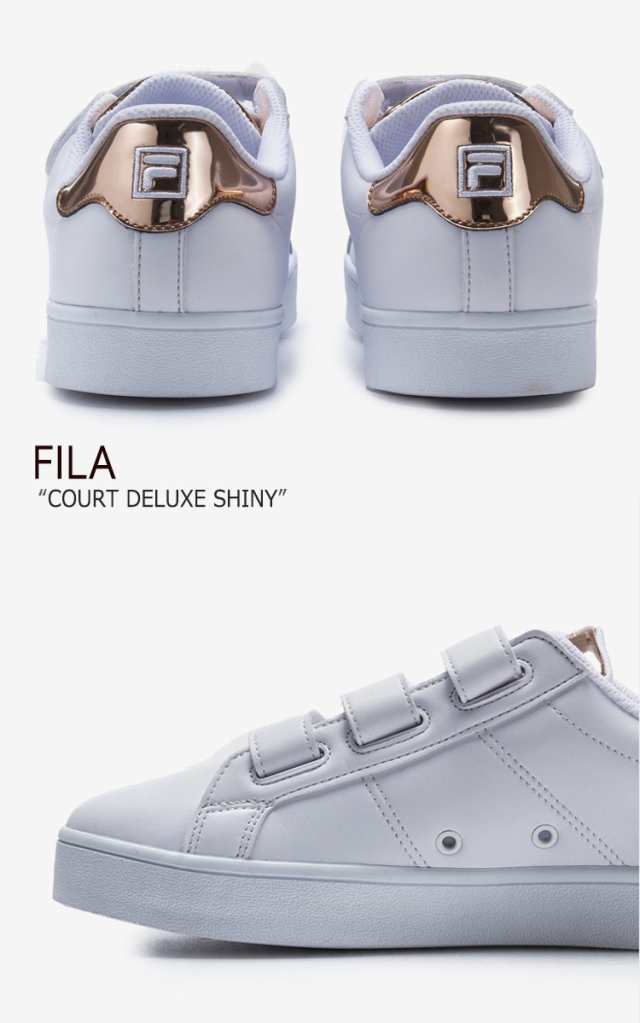 fila court deluxe rose gold