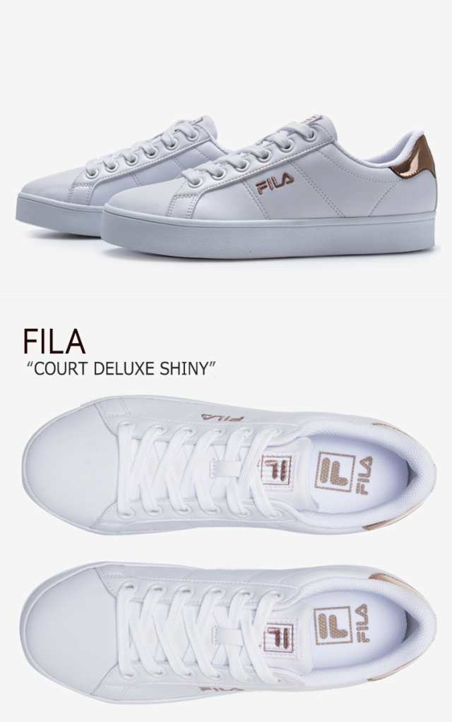 fila court deluxe rose gold