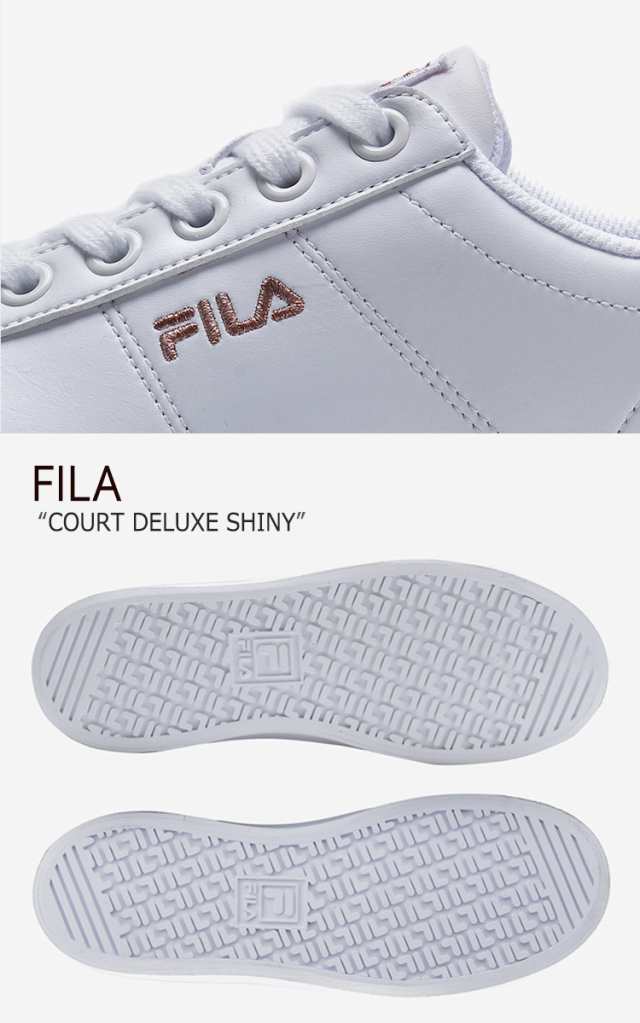 fila court deluxe rose gold