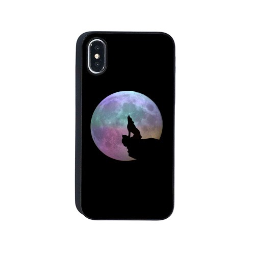 Iphone Xs X ケース Dparks Twinkle Case シルエットムーン オオカミ アイフォン カバー ホログラム お取り寄せの通販はau Pay マーケット Nuna