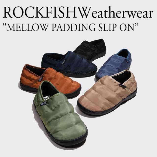 ロックフィッシュウェザーウェア スリッポン ボアシューズ ROCKFISH Weatherwear MELLOW PADDING SLIP ON 6色  1290597 シューズ｜au PAY マーケット