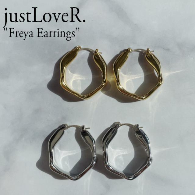 ジャストラバー ピアス justLoveR. Freya Earrings フレイヤ イヤリング シルバー ゴールド 韓国アクセサリー 6430392199 ACCの通販は